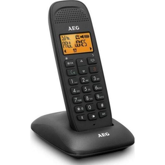 Voxtel D81 - DECT-telefoon - Nummerherkenning - Zwart - Draadloze handset