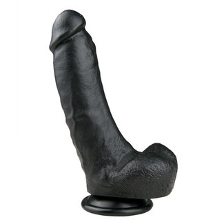 Easytoys Dildo Collection Realistic Dildo Black - 20 cm