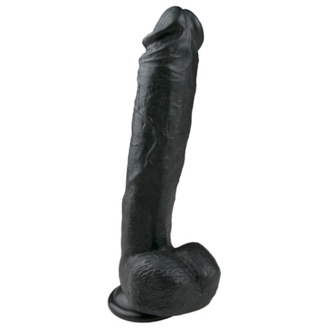 Realistic Dildo Black - 26,5 cm