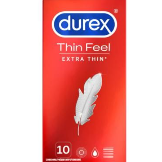 Durex Thin Feel Extra Dun - 10 st.