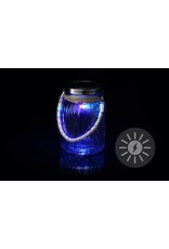 Solar LED verlichting in glazen pot met wisselende kleuren - XXLDEALS Solar LED verlichting in glazen pot met wisselende kleuren - XXLDEALS