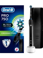 Oral-B Oral-B PRO 750 Black CrossAction - Elektrische Tandenborstel