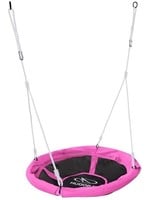 HUDORA Hudora pink net swing schommel 110 cm rose