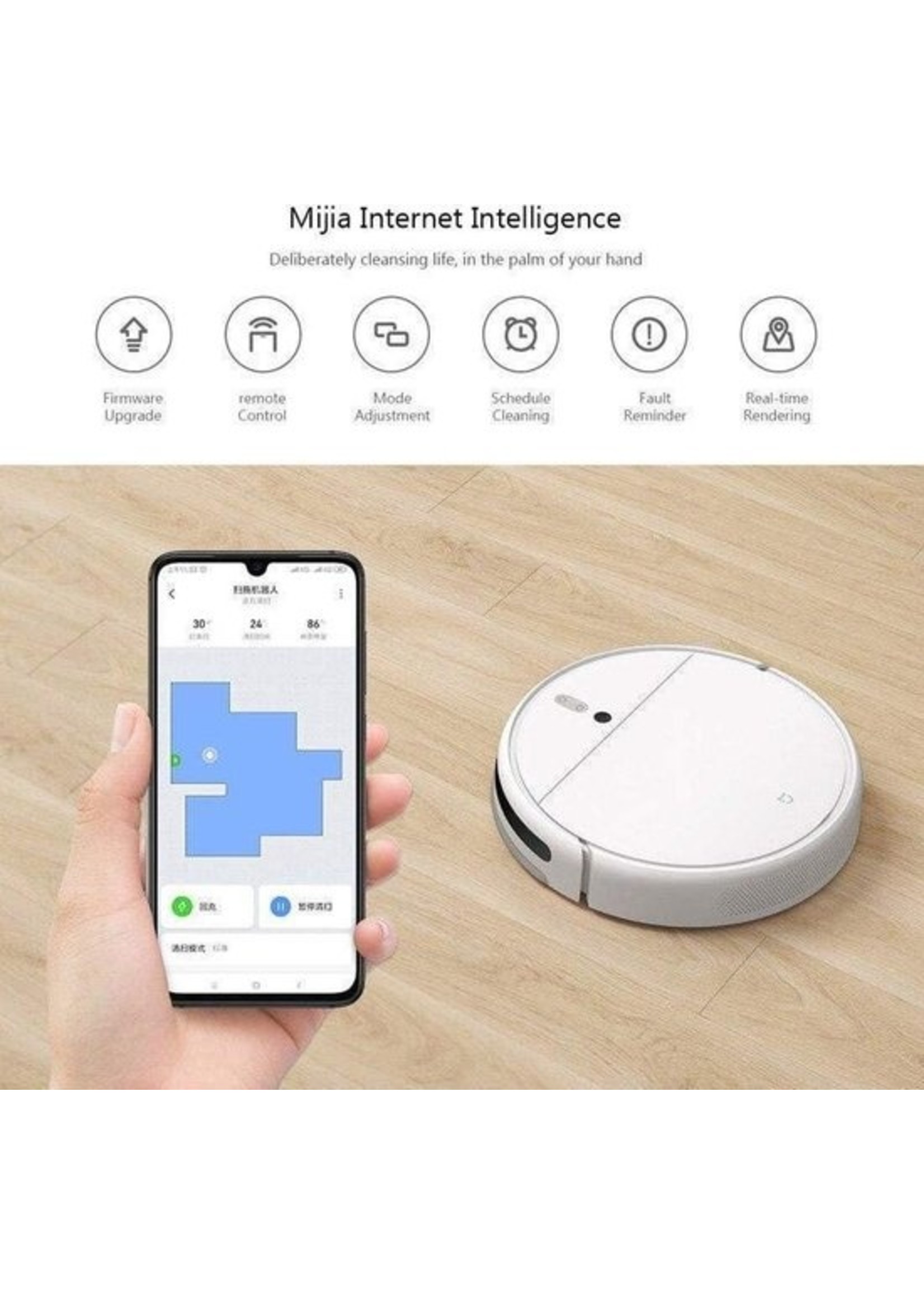 Xiaomi Xiaomi Mi 1C - Robotstofzuiger met dweilfunctie - XXLDEALS