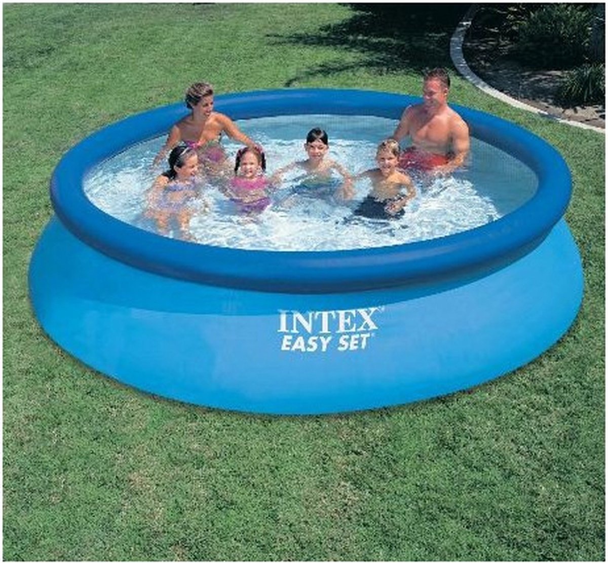 Let op Overredend Gedeeltelijk INTEX Zwembad Easy Set 366x76 cm 28130NP (zonder filterpomp) - XXLDEALS