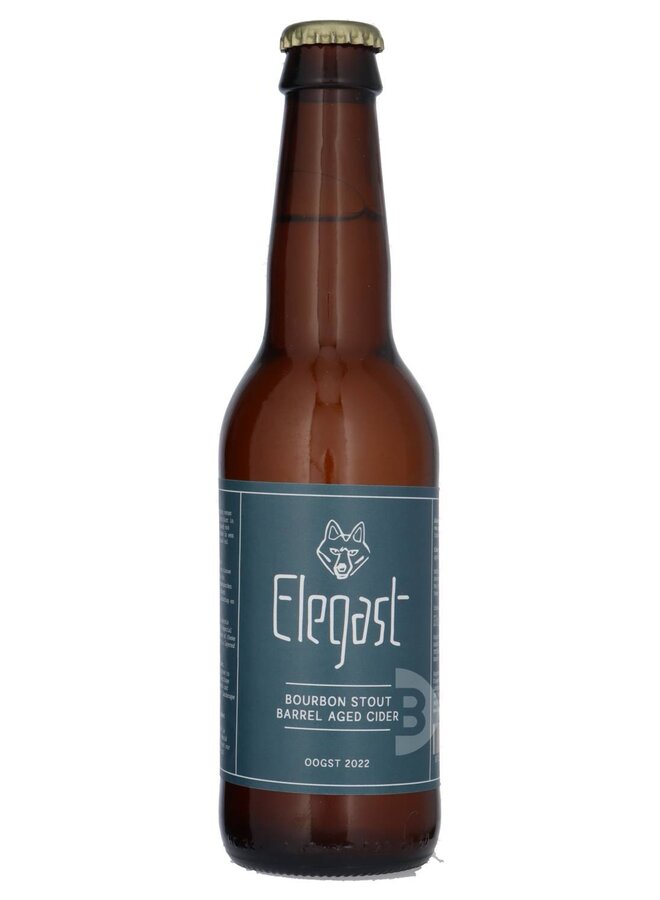 Elegast - Bourbon Stout Barrel Aged Cider (organic)