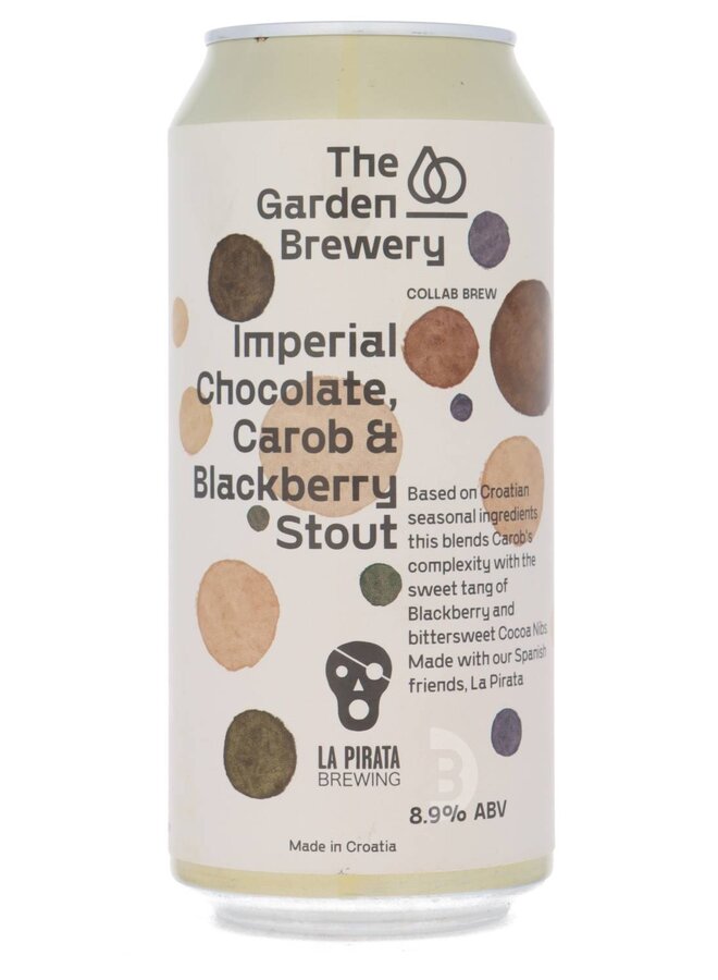 The Garden Brewery / La Pirata - Imperial Chocolate, Carob & Blackberry Stout