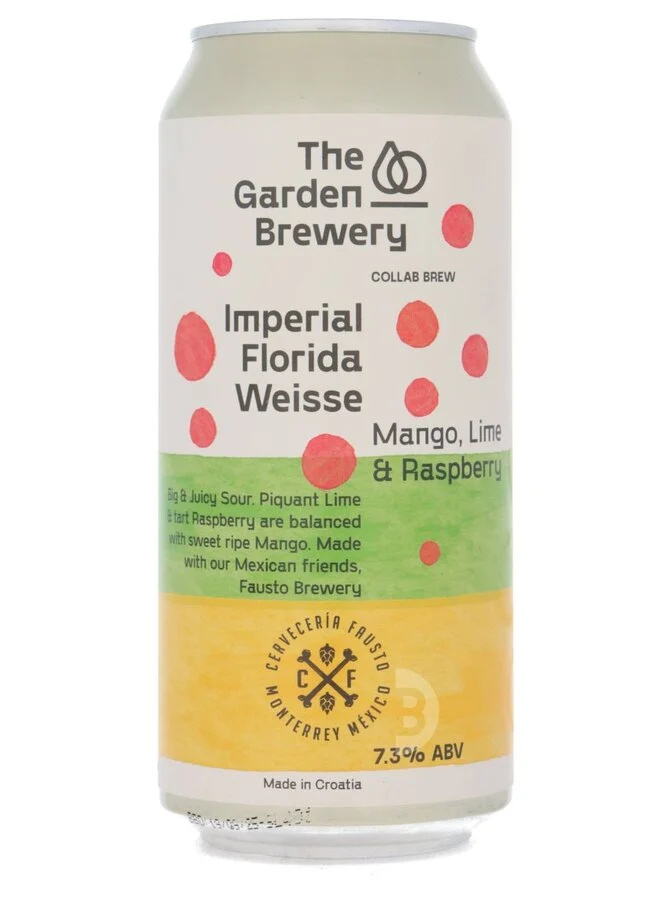The Garden Brewery / Fausto - Imperial Florida Weisse Mango, Lime & Raspberry