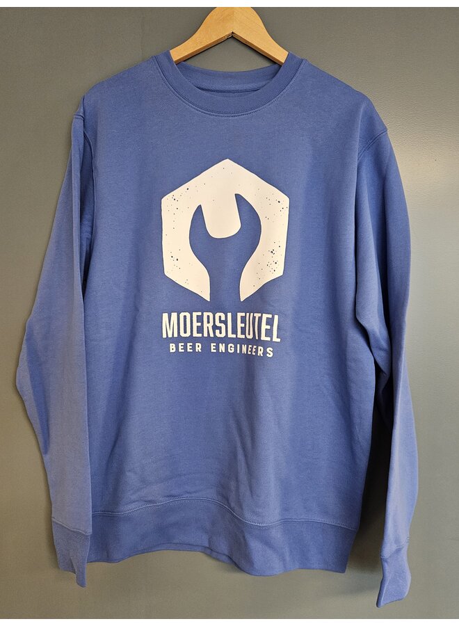 Moersleutel - Sweater Lichtblauw - maat L