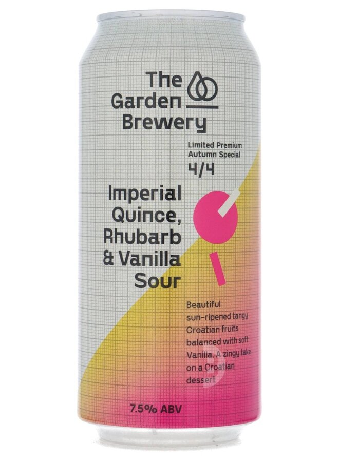 The Garden Brewery - Imperial Quince, Rhubarb & Vanilla Sour