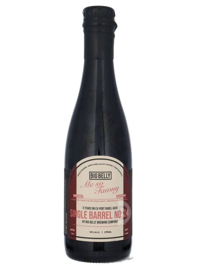 Big Belly - Single Barrel No.04 - Me So Tawny