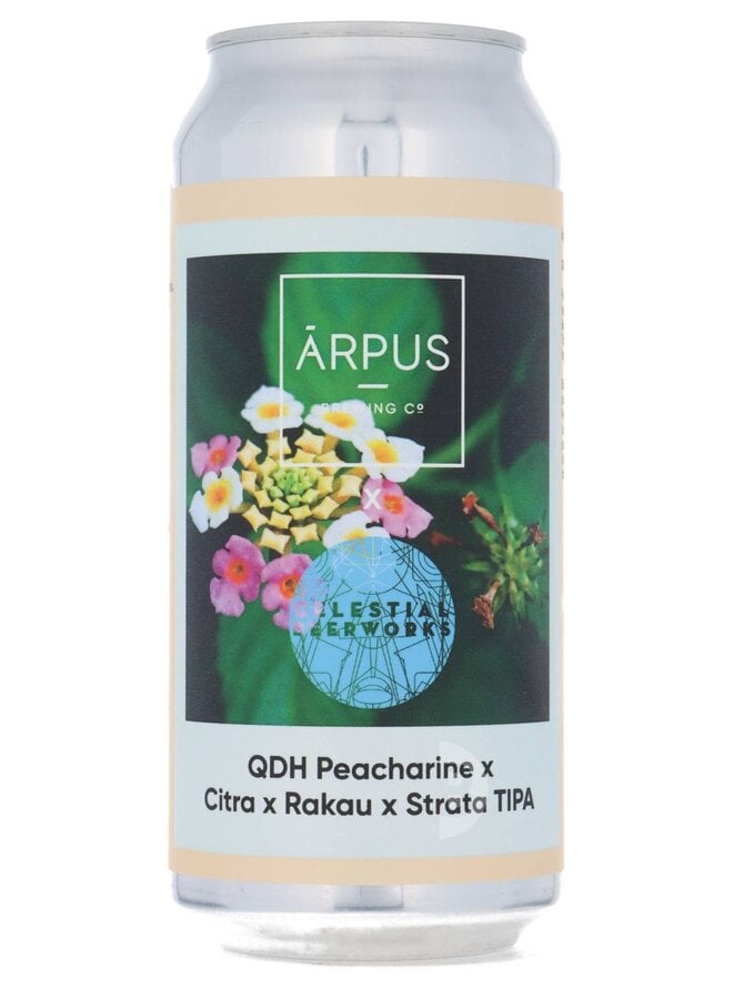 Ārpus - Ārpus X Celestial Beerworks QDH Peacharine X Citra X Rakau X Strata TIPA
