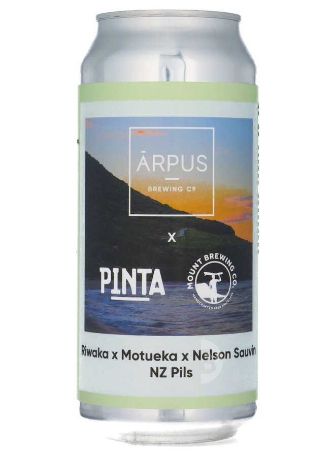 Ārpus / PINTA / Mount Brewing - Riwaka X Motueka X Nelson Sauvin NZ Pils