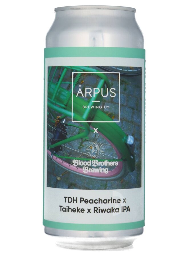 Ārpus / Blood Brothers - TDH Peacharine X Taiheke X Riwaka IPA
