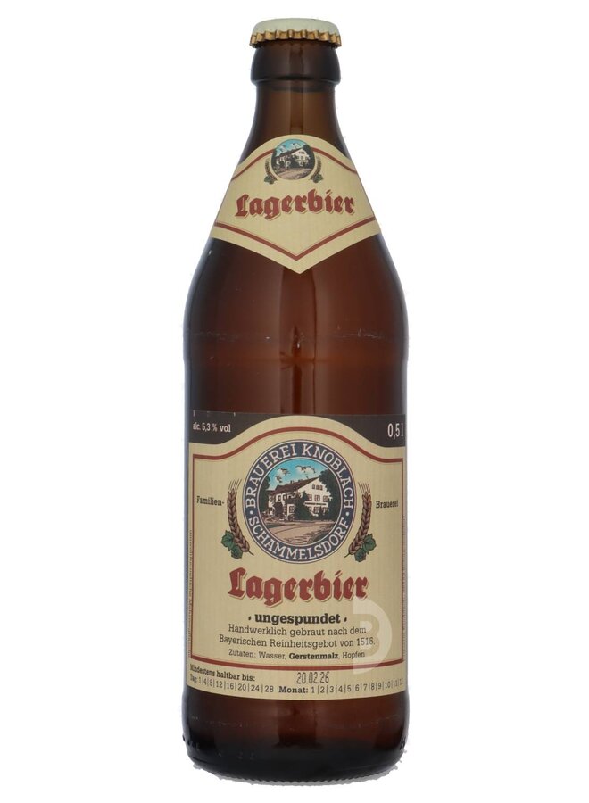 Knoblach - Schammelsdorfer Lagerbier