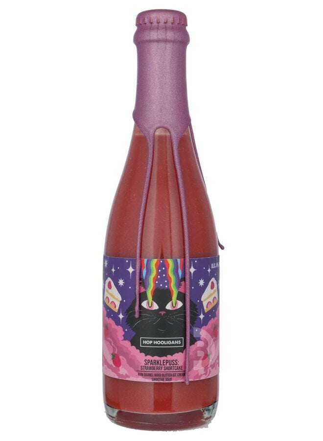 Hop Hooligans - Sparklepuss: Strawberry Shortcake Rum BA (2025, Purple Wax)