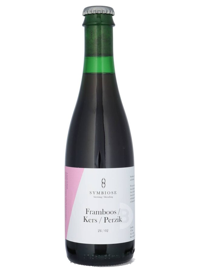 Symbiose - Framboos / Kers / Perzik 24/02 - 37,5cl