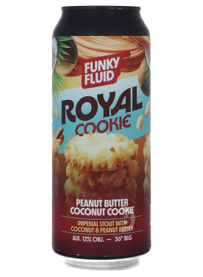 Funky Fluid - Royal Cookie: Peanut Butter Coconut Cookie