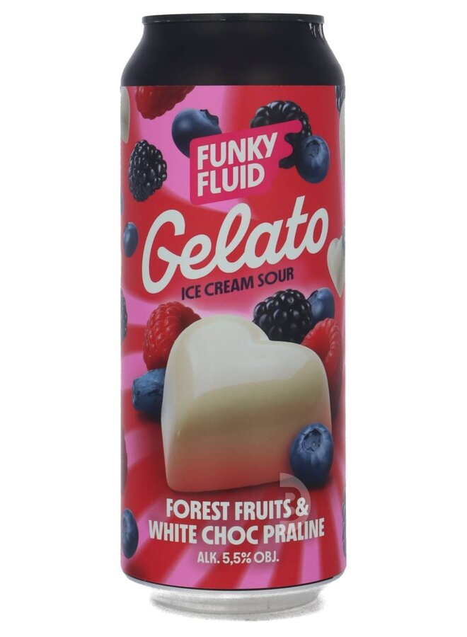 Funky Fluid - Gelato: Forest Fruits & White Choc Praline