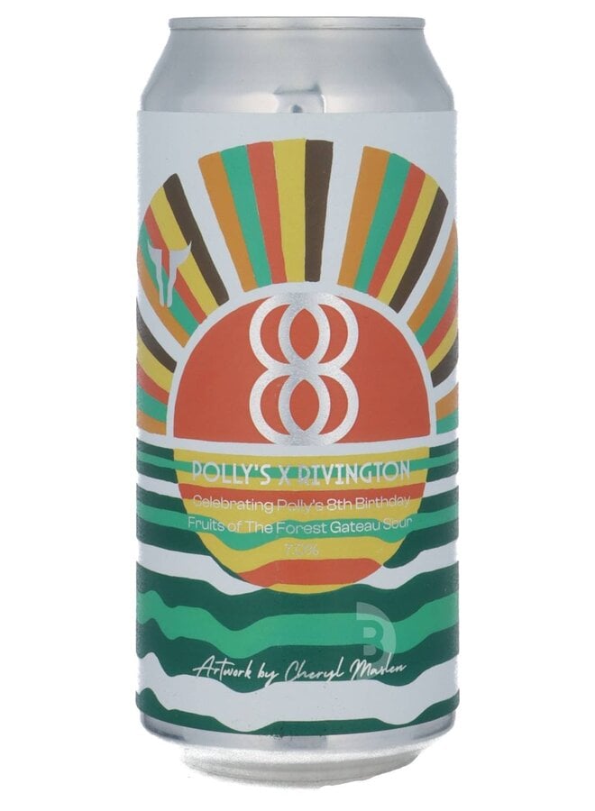 Polly's Brew / Rivington - 8th Birthday - Fruits of the Forest Smoothie Sour