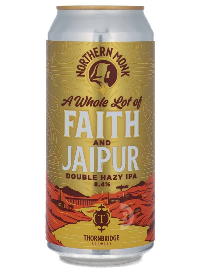 Northern Monk - A Whole Lot Of Faith & Jaipur // Double Hazy IPA