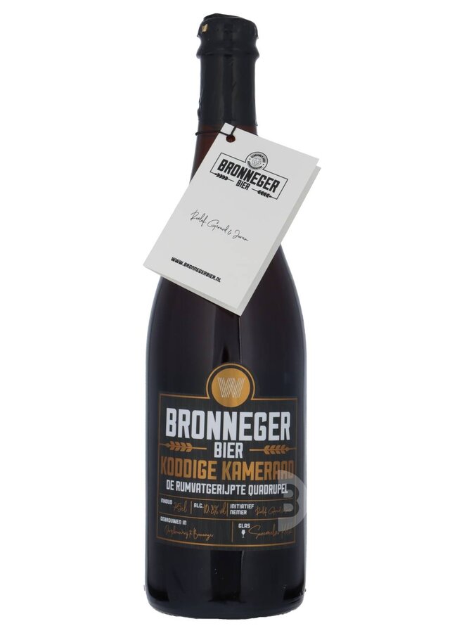 Bronneger Bier - Koddige Kameraad - 2025 Vatgerijpt (Wieke Distillers)