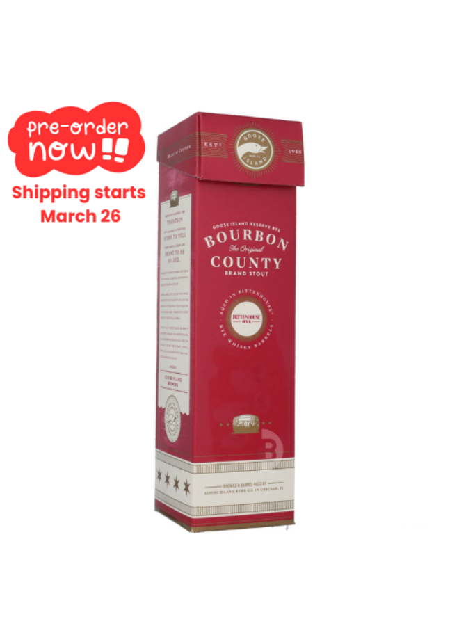 Goose Island - Reserve Rye Bourbon County Brand Stout (2019)