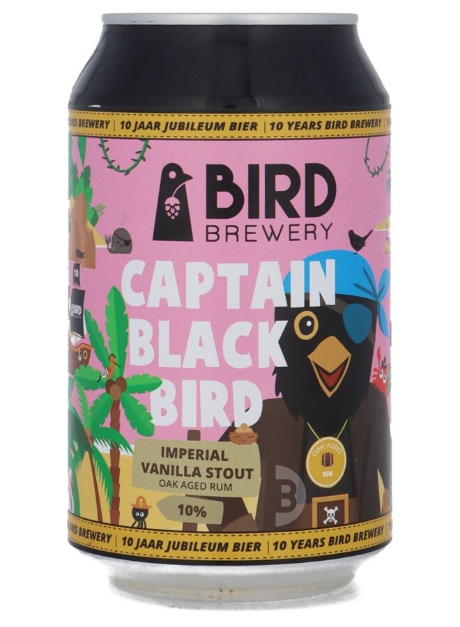 Bird Brewery - Captain Blackbird Oak Aged Rum 2026 - 10 Years Bird Brewery