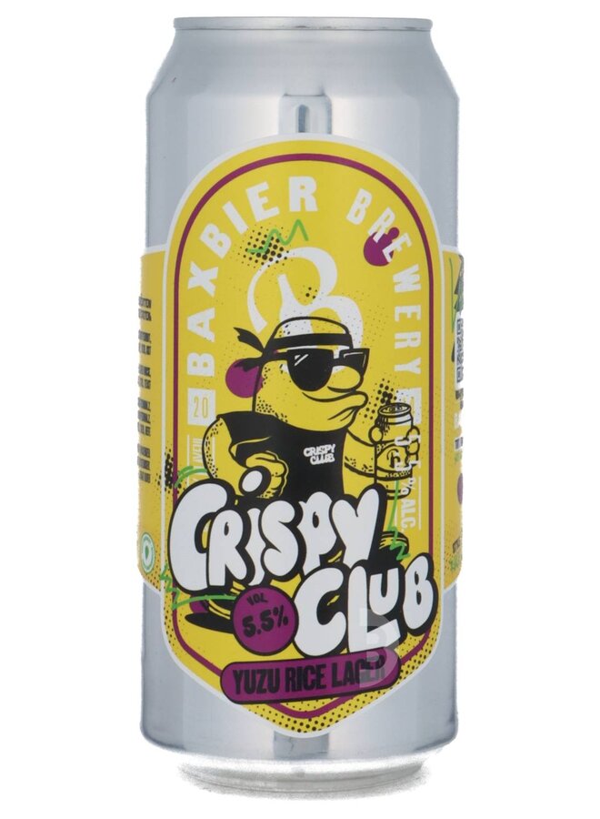 Baxbier - Crispy Club: Yuzu Rice Lager