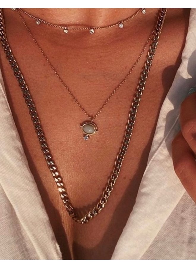 Necklace - 9 Diamonds