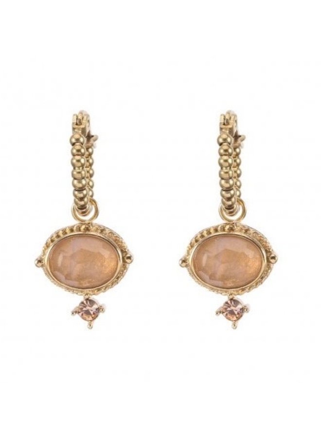 Earrings - Amelie Roze Quartz