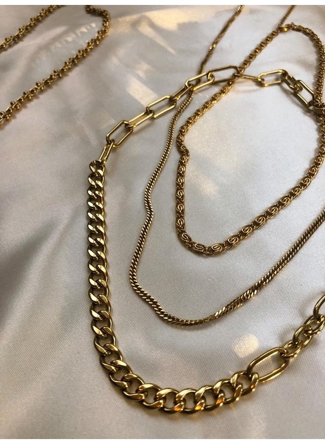 Necklace - Long Plain Chain