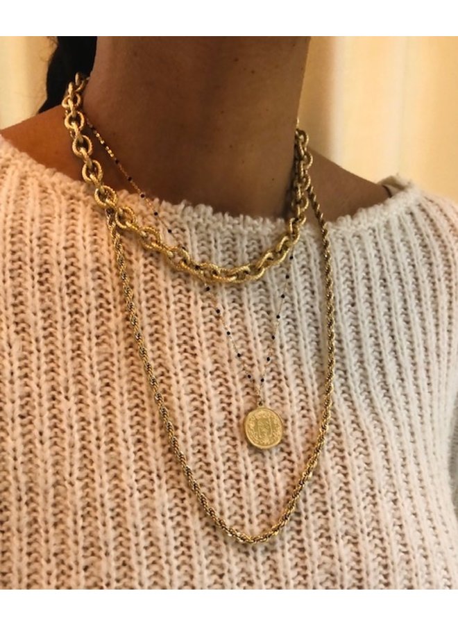 Necklace - Round Thick Link