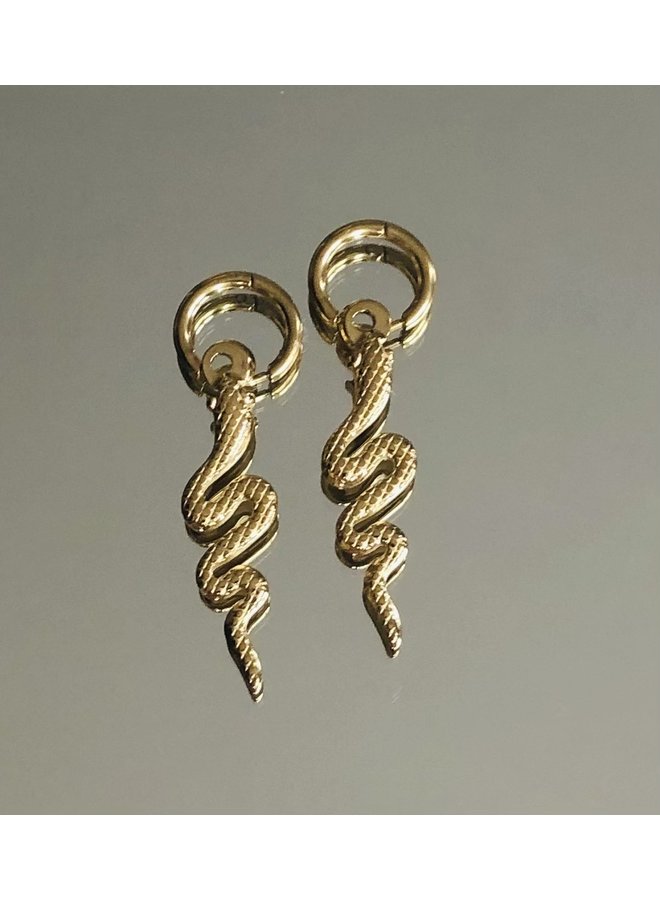 Earrings - Snake