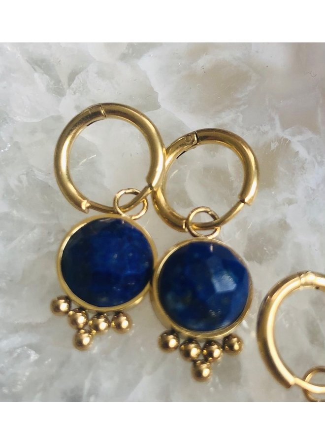 Earrings - Jayla Dark Blue