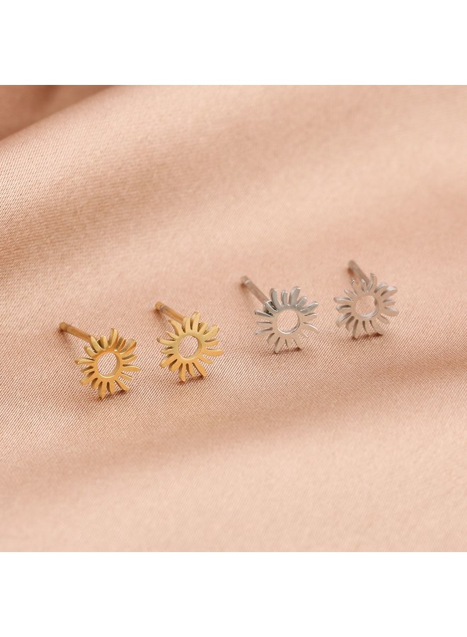 Earrings - Sun Studs