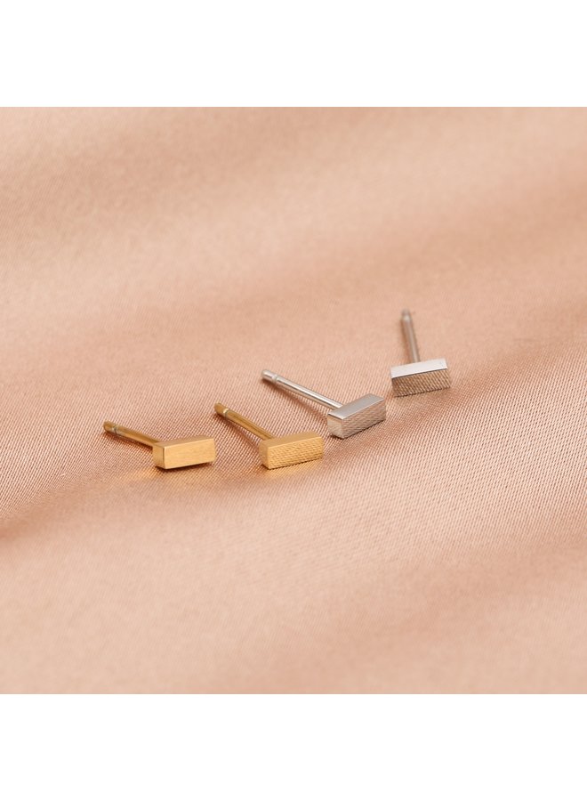 Earrings - Bar Studs