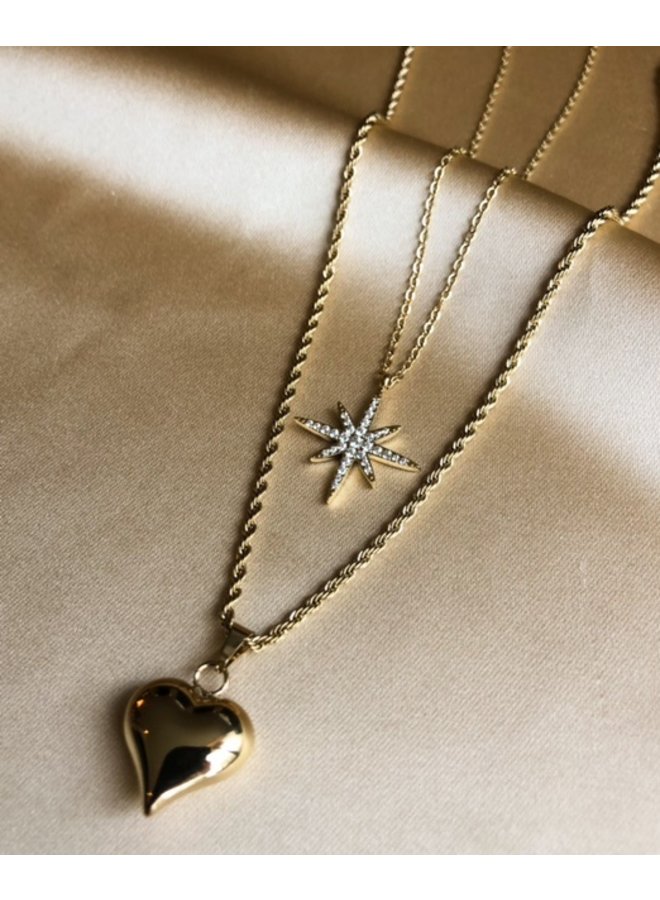 Necklace - Diamond North Star