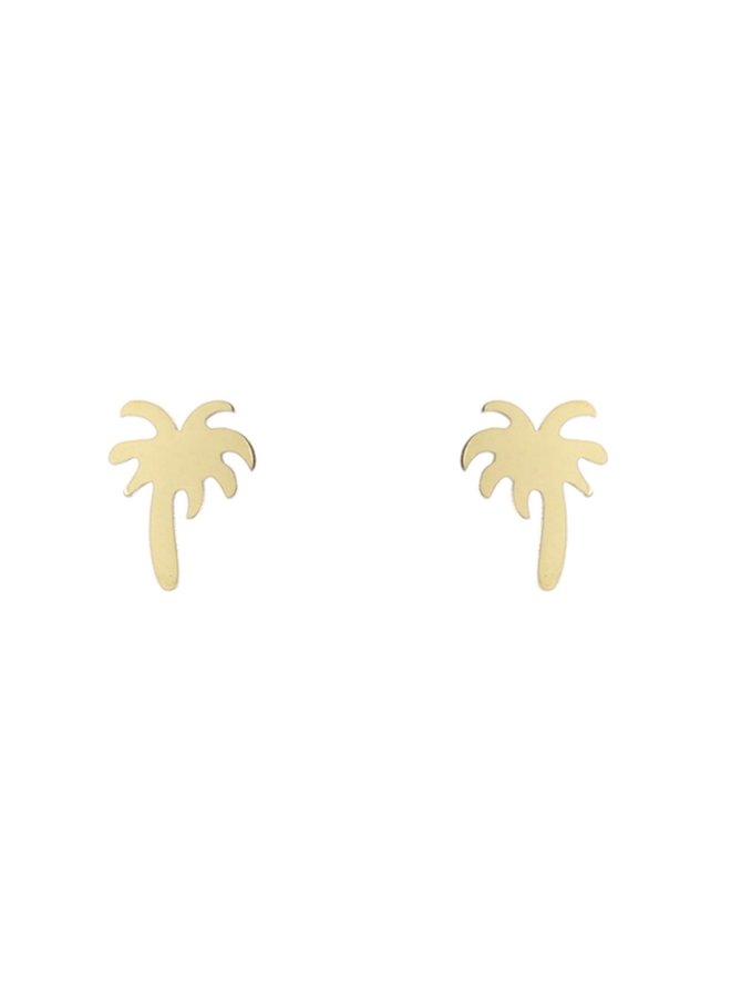 Earrings - Palm Tree