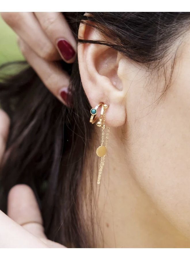Earrings - Demi Turquoise