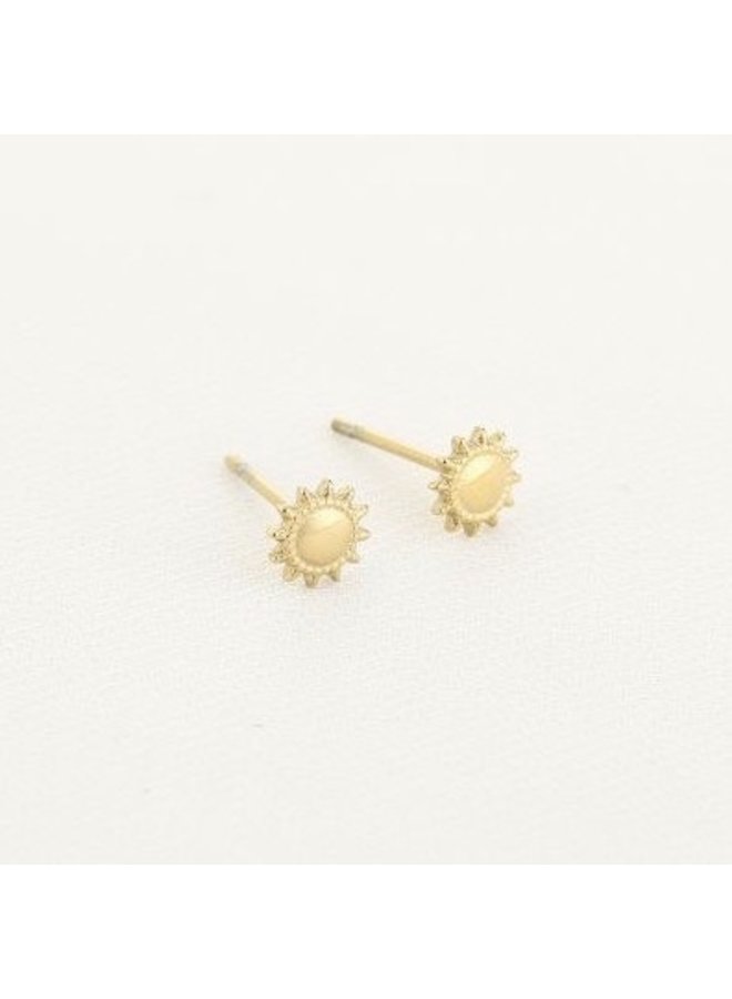 Earrings - Sun Studs