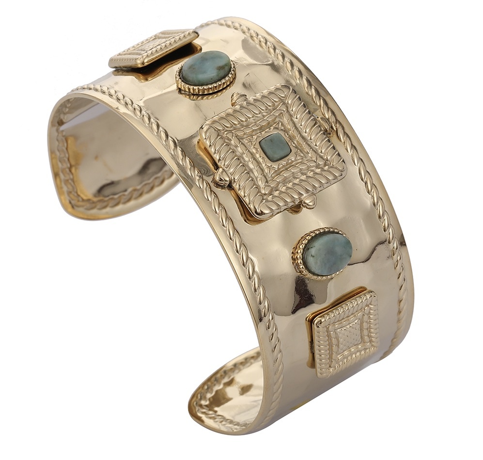 Armband Hadad Afrikaanse Turkoois Shanti Jewels