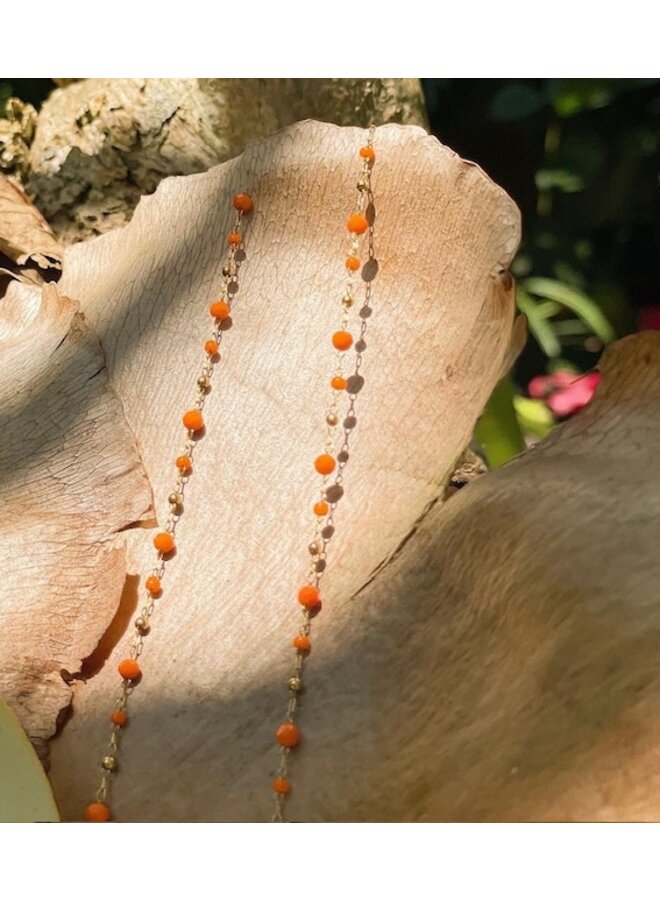 Necklace - Louane Carnelian