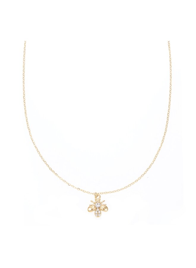 Necklace - Diamond Bee