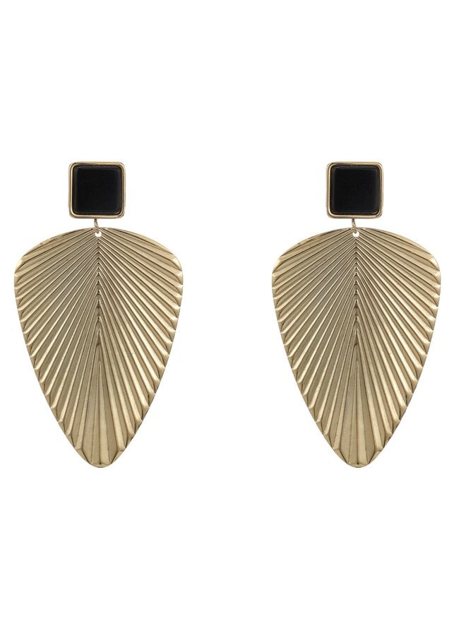 Earrings - Soho Onyx