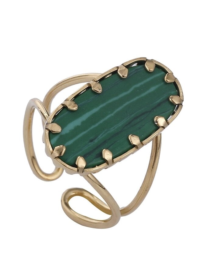 Ring - Sislo Malachite