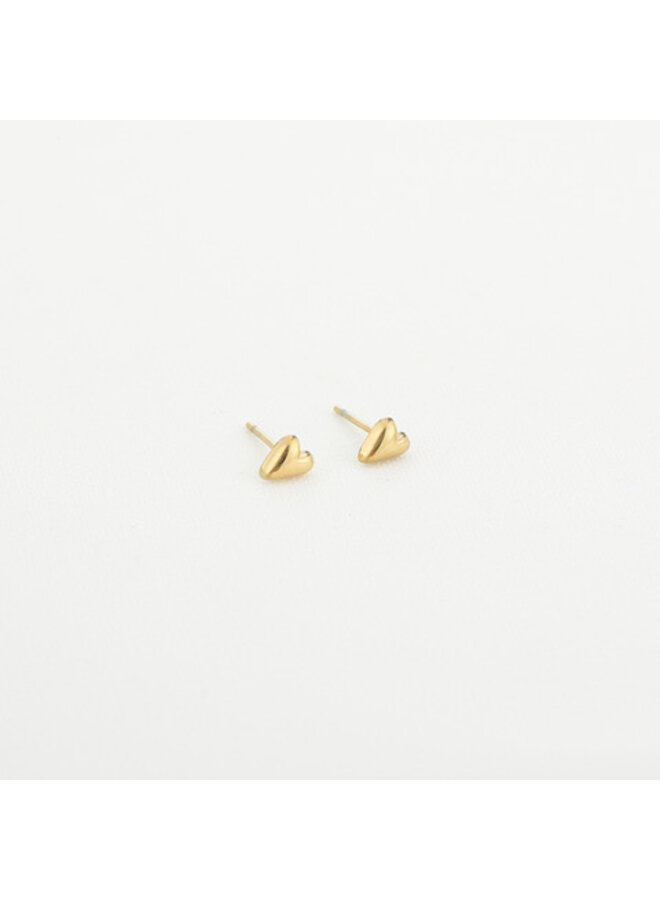 Earrings - Heart Studs