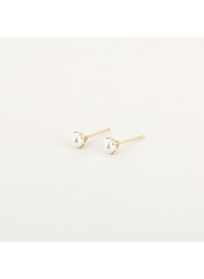 Earrings - Small Pearl Studs