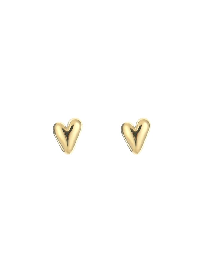 Earrings - Heart Studs