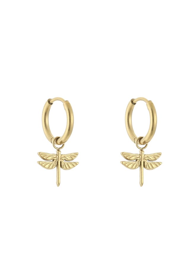 Earrings - Dragonfly